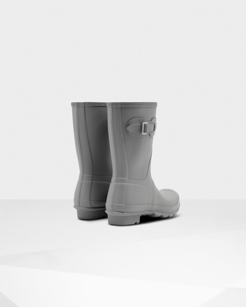 Botas de Lluvia Cortas Hunter Mujer - Original - Grises - XTIPOAE-37